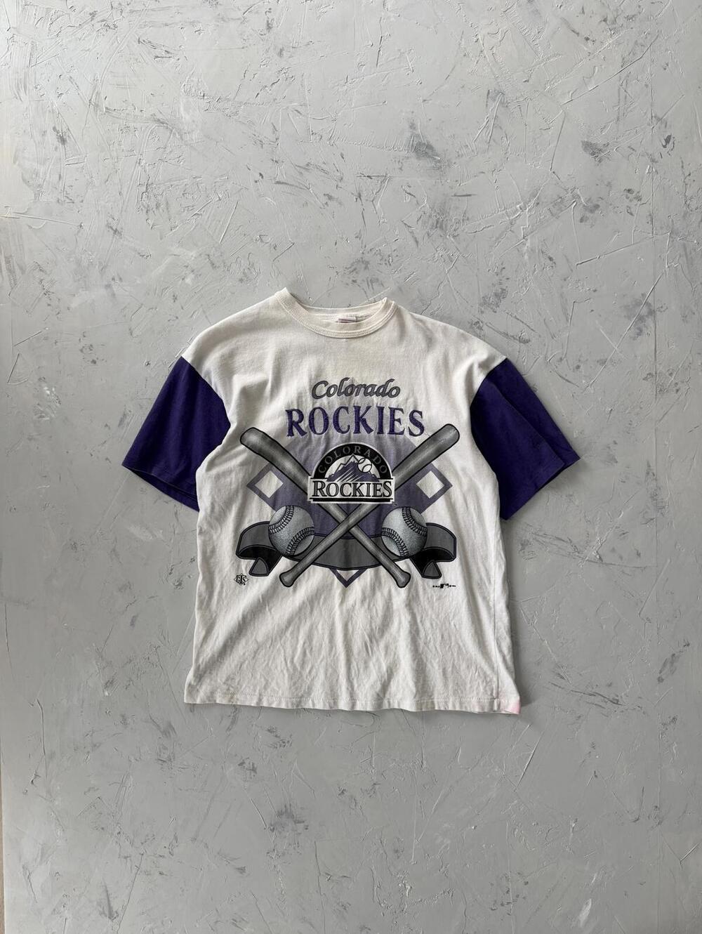 Vintage 1994 Colorado Rockies MLB Tee
